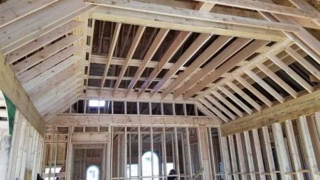 Tray ceiling in kitchen